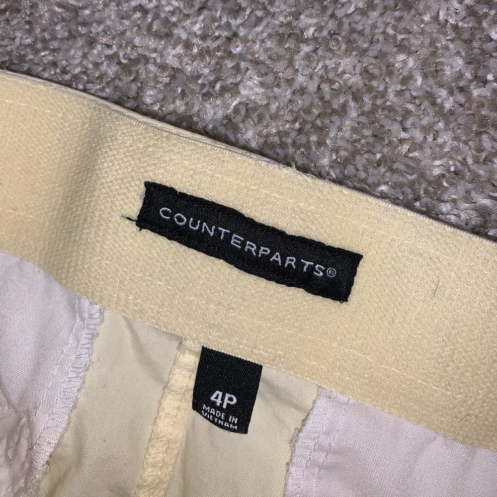 Counterparts Yellow Short Pants size 4P - Picture 4 of 7